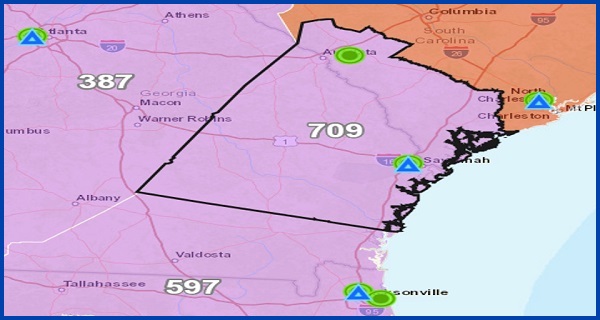 Ironworkers 709 | Jurisdiction Map